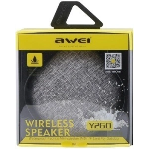 Hurtownia GSM - AWEI Mini Bluetooth Lautsprecher Y260 grau/grey - AWEI002GRY - {ean13} - Hurt