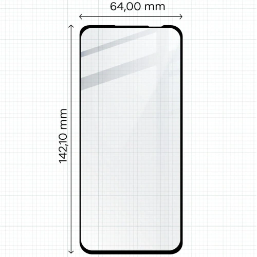 Szkło hartowane Bizon Glass Edge 2 do Asus Zenfone 10 czarne