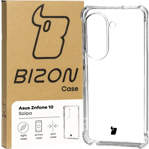 Elastyczne etui Bizon Case Salpa do Asus Zenfone 10 / 9 przezroczyste
