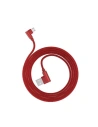 Wholesale AWEI Angle Nylon Cable CL-56 micro USB 1,2m 2.4A Fast Charging red - AWEI004RED - {ean13} - Hurt