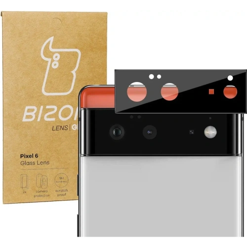 Szkło na aparat Bizon Glass Lens do Google Pixel 6 [2 PACK]