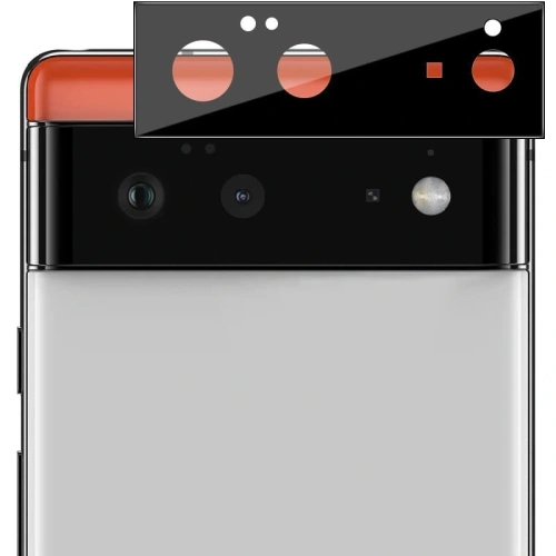 Szkło na aparat Bizon Glass Lens do Google Pixel 6 [2 PACK]