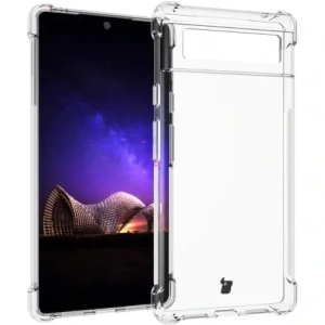 Hurtownia GSM - Bizon Case Clear Pack tok + 2x képernyőüveg + lencseüveg Google Pixel 6 átlátszó - BIZ327 - {ean13} - Hurt