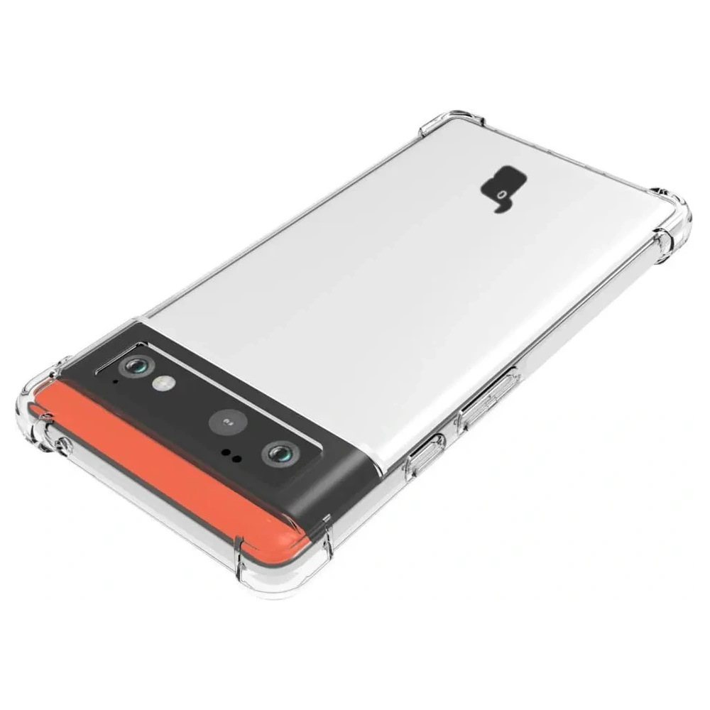 Hurtownia GSM - Bizon Case Clear Pack carcasă + 2x sticlă pentru ecran + sticlă pentru lentile Google Pixel 6 clar - BIZ327 - {ean13} - Hurt