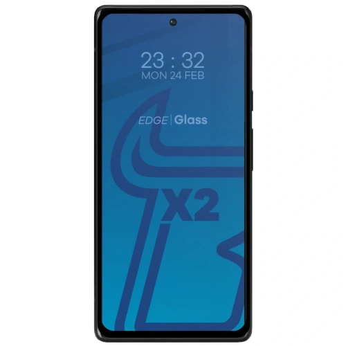 Szkło hartowane Bizon Glass Edge - [2 PACK] + ochrona na obiektyw Google Pixel 6 czarne