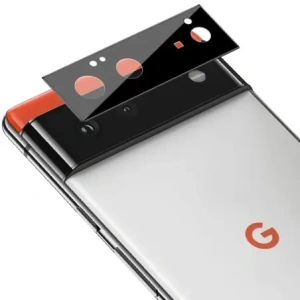 Hurtownia GSM - Bizon Glass Edge edzett üveg - [2 PACK] + lencsevédő Google Pixel 6 fekete - BIZ330 - {ean13} - Hurt