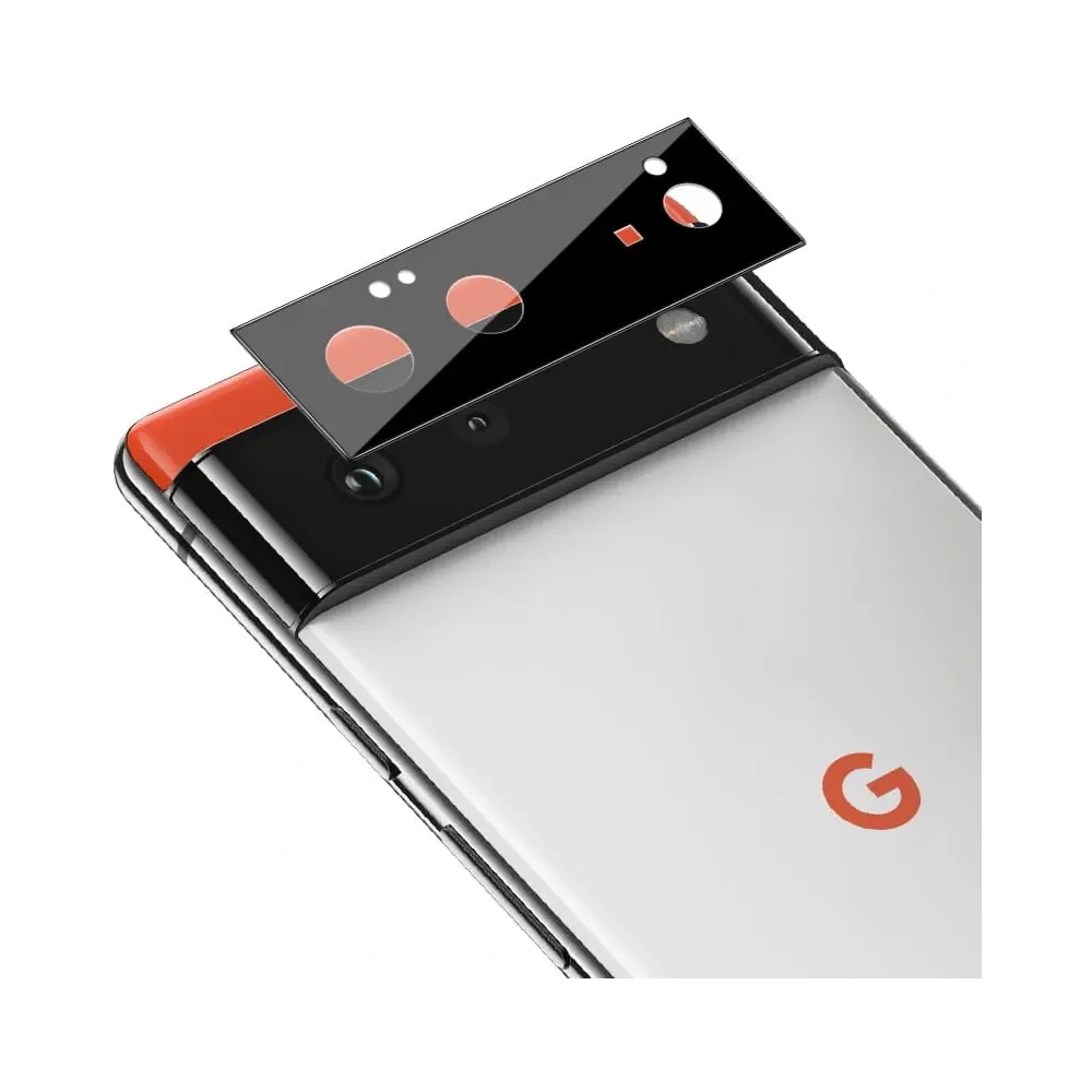 Hurtownia GSM - Bizon Glass Edge sticlă temperată - [2 PACK] + protecție pentru lentile Google Pixel 6 negru - BIZ330 - {ean13} - Hurt