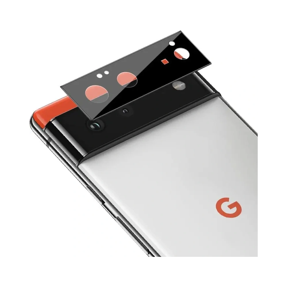 Hurtownia GSM - Bizon Glass Edge sticlă temperată - [2 PACK] + protecție pentru lentile Google Pixel 6 negru - BIZ330 - {ean13} - Hurt
