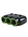Hurtownia GSM - AWEI rozgałęźnik samochodowy C-35 3 gniazda zapalniczki 12V + 2 USB, rozdzielacz czarny/black - AWEI006BLK - {ean13} - Hurt