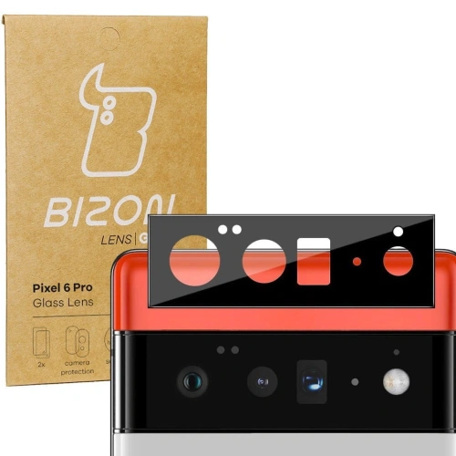 Szkło na aparat Bizon Glass Lens do Google Pixel 6 Pro [2 PACK]