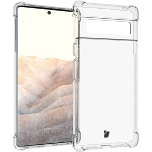 Wholesale Bizon Case Clear Pack case + 2x screen film + lens protector Google Pixel 6 Pro clear - BIZ336 - {ean13} - Hurt