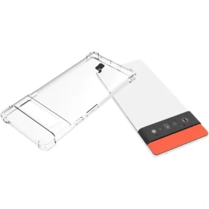 Wholesale Bizon Case Clear Pack case + 2x screen film + lens protector Google Pixel 6 Pro clear - BIZ336 - {ean13} - Hurt
