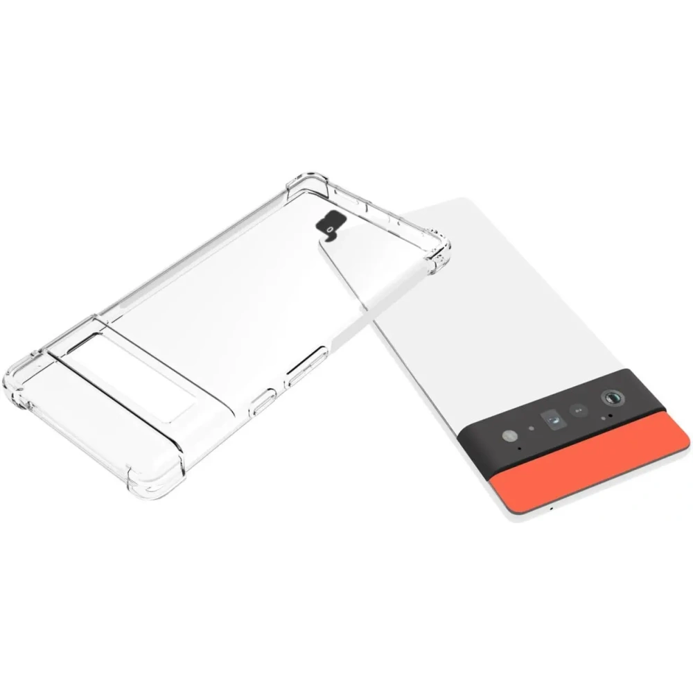Wholesale Bizon Case Clear Pack case + 2x screen film + lens protector Google Pixel 6 Pro clear - BIZ336 - {ean13} - Hurt