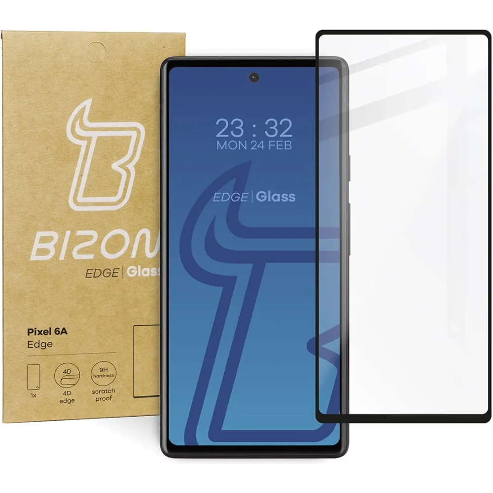 Hurtownia GSM - Bizon Glass Edge Pixel 6A negru - BIZ338 - {ean13} - Hurt