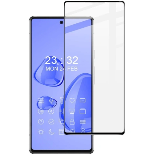 Szkło hartowane Bizon Glass Edge do Pixel 6A czarne