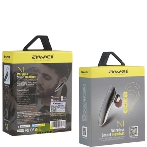 Hurtownia GSM - AWEI Bluetooth Mono Kopfhörer N1 grau/grey - AWEI009GRY - {ean13} - Hurt