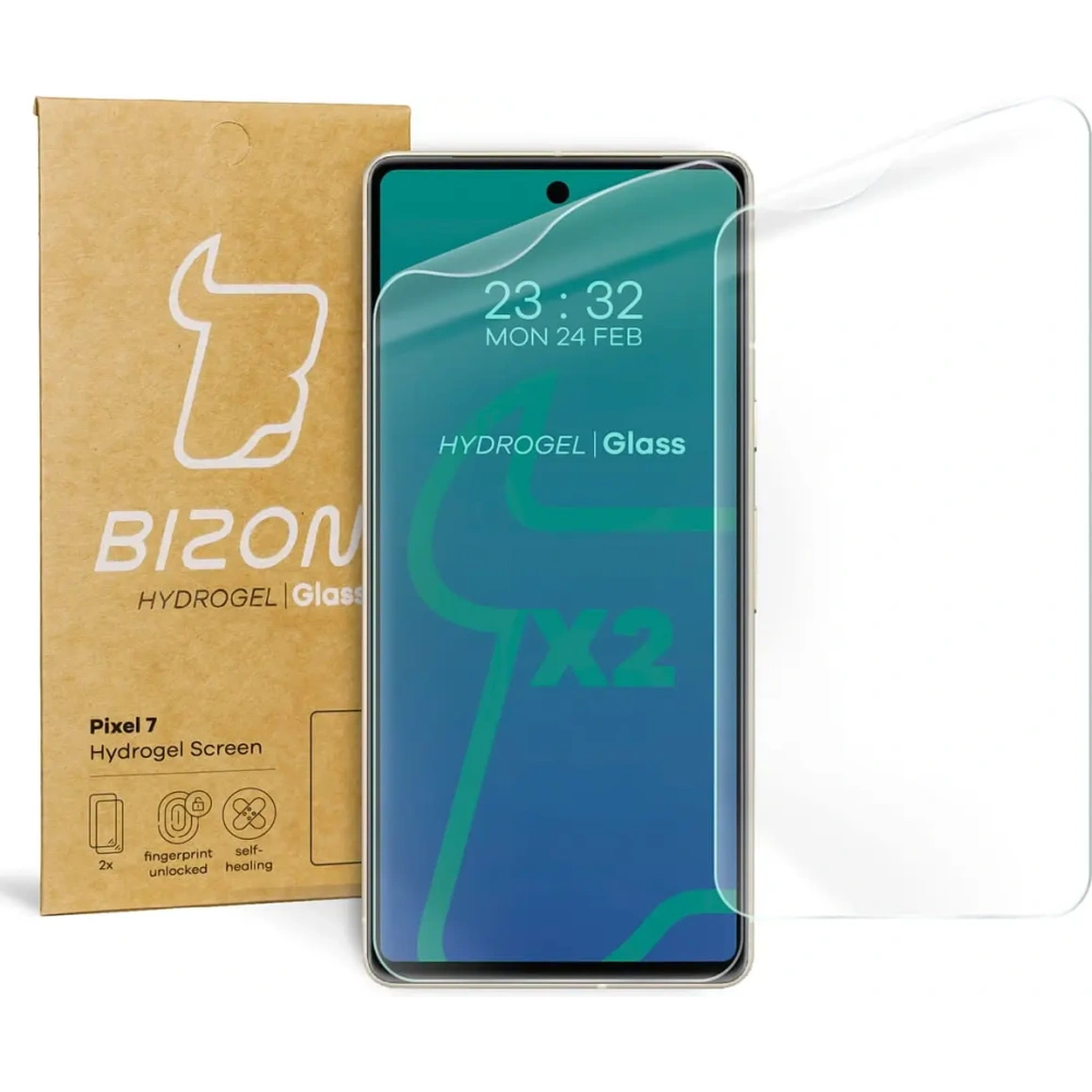Hurtownia GSM - Bizon Glass Hydrogel Pixel 7 [2 PACK] - BIZ340 - {ean13} - Hurt