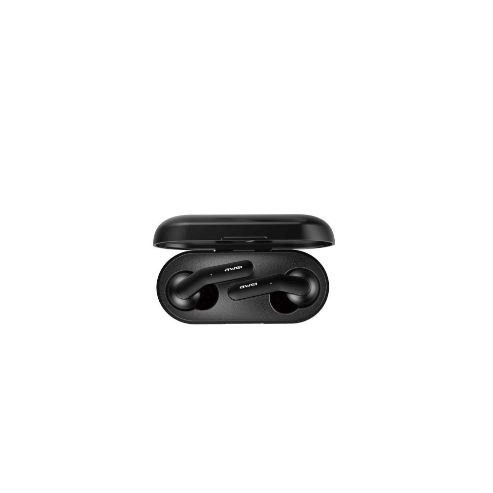 Hurtownia GSM - AWEI słuchawki Bluetooth 5.0 T10C TWS + stacja dokująca czarny/black - AWEI010BLK - {ean13} - Hurt