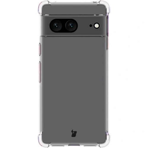 Etui + 2x szkło na ekran Bizon Case Clear Pack do Google Pixel 7 przezroczyste