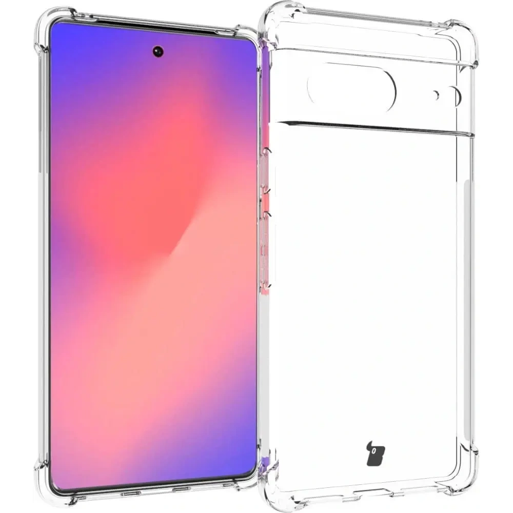 Hurtownia GSM - Bizon Case Clear Pack carcasa + 2x sticlă pentru ecran Google Pixel 7 transparentă - BIZ341 - {ean13} - Hurt
