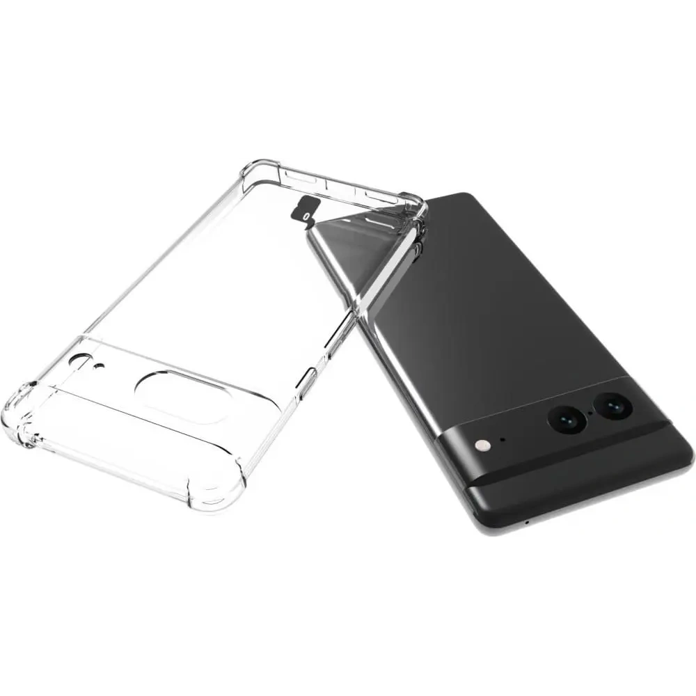 Hurtownia GSM - Bizon Case Clear Pack carcasa + 2x sticlă pentru ecran Google Pixel 7 transparentă - BIZ341 - {ean13} - Hurt