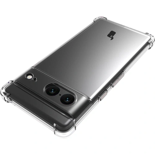 Etui + 2x szkło na ekran Bizon Case Clear Pack do Google Pixel 7 przezroczyste