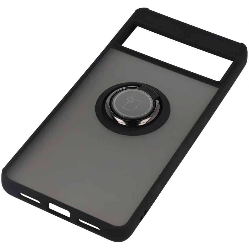 Hurtownia GSM - Bizon Case Hybrid Ring Google Pixel 7 rauchig mit einem schwarzen Rahmen - BIZ342 - {ean13} - Hurt