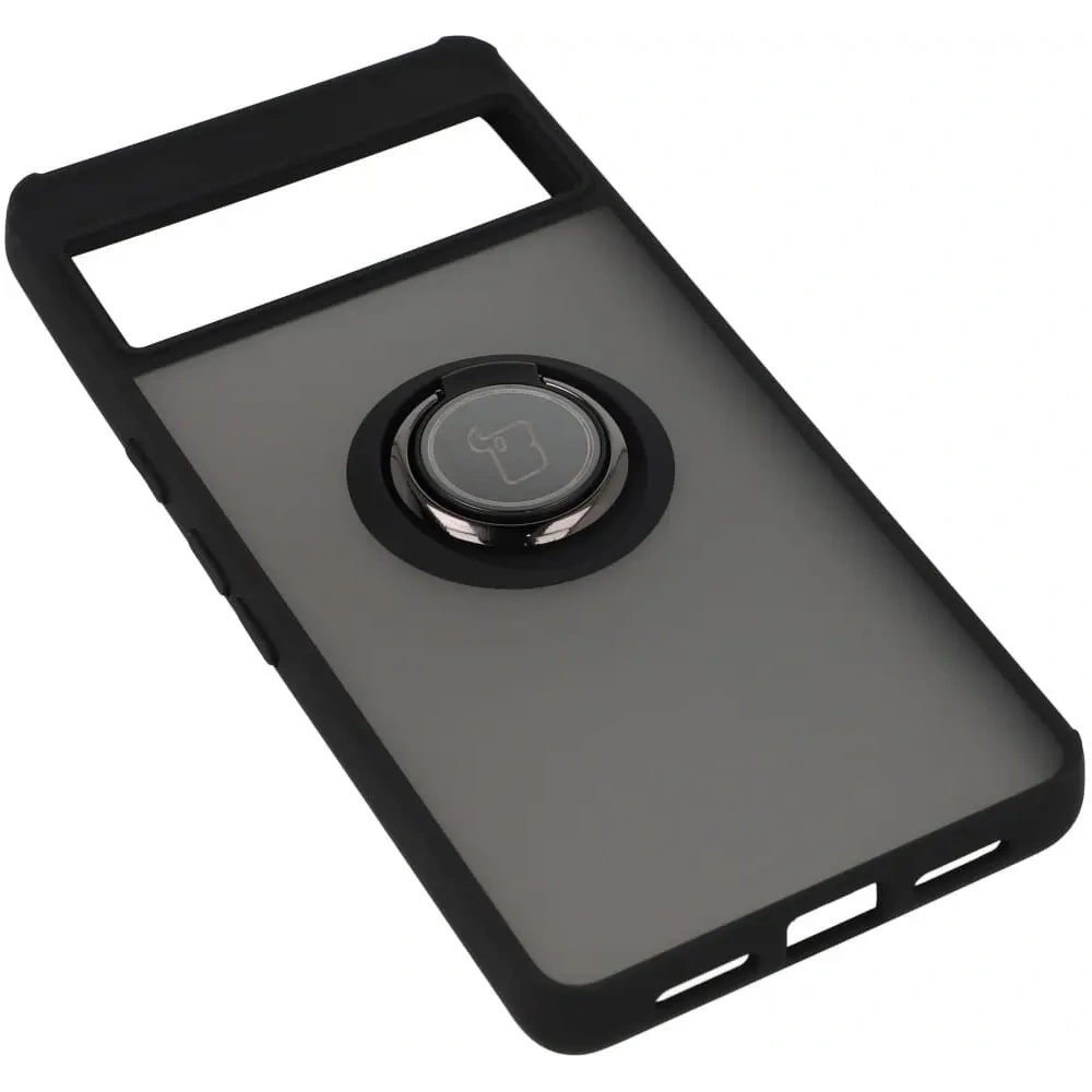 Hurtownia GSM - Bizon Case Hybrid Ring Google Pixel 7 rauchig mit einem schwarzen Rahmen - BIZ342 - {ean13} - Hurt
