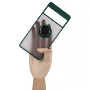 Hurtownia GSM - Bizon Case Hybrid Ring Google Pixel 7 Pro rauchig mit einem dunkelgrünen Rahmen - BIZ347 - {ean13} - Hurt