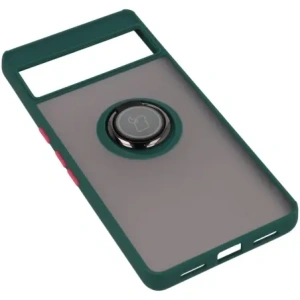 Hurtownia GSM - Bizon Case Hybrid Ring Google Pixel 7 Pro rauchig mit einem dunkelgrünen Rahmen - BIZ347 - {ean13} - Hurt