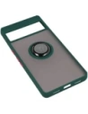 Hurtownia GSM - Bizon Case Hybrid Ring Google Pixel 7 Pro fumuriu cu un cadru verde închis - BIZ347 - {ean13} - Hurt