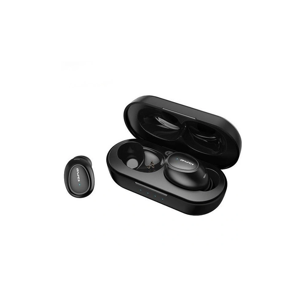 Hurtownia GSM - AWEI słuchawki Bluetooth 5.0 T16 TWS + stacja dokująca czarny/black - AWEI013BLK - {ean13} - Hurt