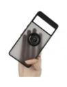 Hurtownia GSM - Etui z uchwytem na palec Bizon Case Hybrid Ring do Google Pixel 7 Pro przydymione z czarną ramką - BIZ349 - {ean13} - Hurt