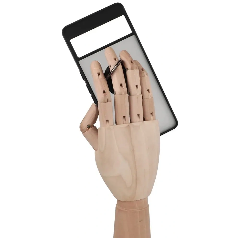 Hurtownia GSM - Etui z uchwytem na palec Bizon Case Hybrid Ring do Google Pixel 7 Pro przydymione z czarną ramką - BIZ349 - {ean13} - Hurt