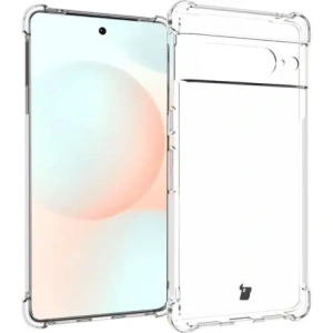 Hurtownia GSM - Bizon Case Clear Pack Hülle + 2x Bildschirmfolie Google Pixel 7 Pro klar - BIZ350 - {ean13} - Hurt
