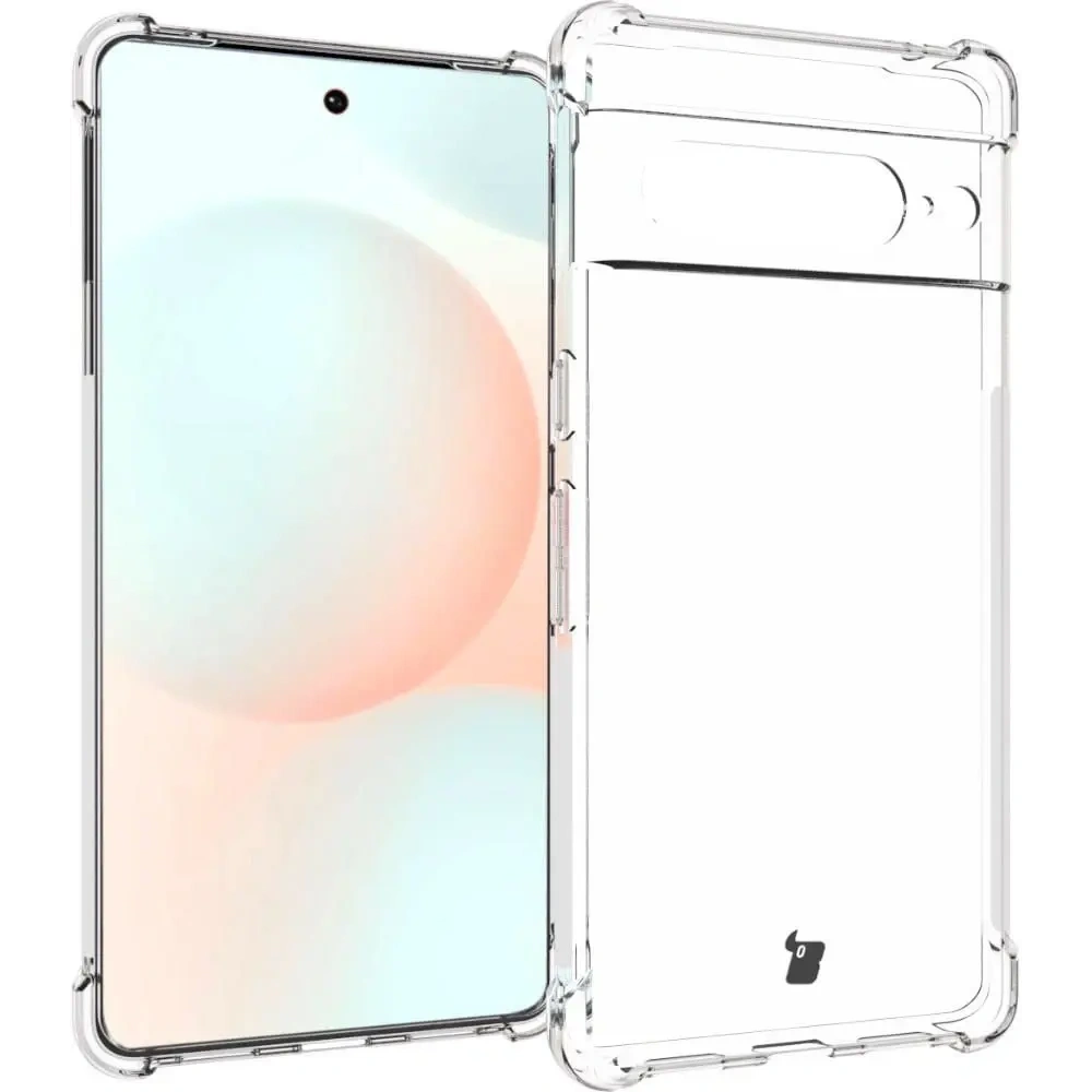 Hurtownia GSM - Etui + 2x folia Bizon Case Clear Pack do Google Pixel 7 Pro przezroczyste - BIZ350 - {ean13} - Hurt