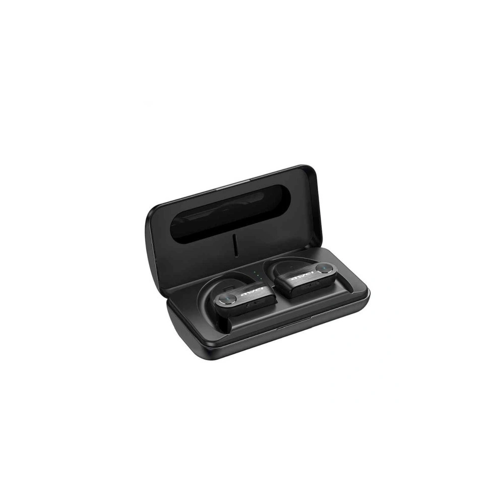 Hurtownia GSM - AWEI słuchawki Bluetooth 5.0 T22 TWS + stacja dokująca/power bank 1500mAh czarny/black - AWEI015BLK - {ean13} - Hurt