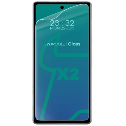 Folia hydrożelowa na ekran Bizon Glass Hydrogel do Pixel 7A [2 PACK]