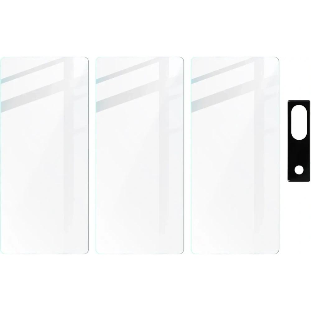Wholesale BIZON Clear 3x screen glass + camera glass Pixel 7A - BIZ356 - {ean13} - Hurt