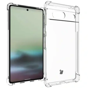 Wholesale Bizon Case Clear Pack case + 2x screen glass + lens glass Google Pixel 7A clear - BIZ358 - {ean13} - Hurt