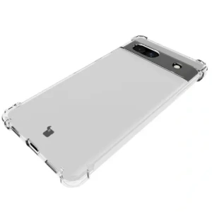 Hurtownia GSM - Caz Bizon Clear Pack + 2x sticlă de ecran + sticlă de lentilă Google Pixel 7A clar - BIZ358 - {ean13} - Hurt