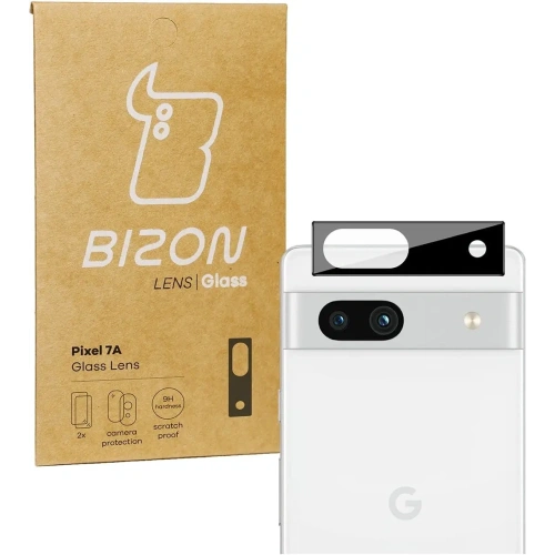 Szkło na aparat Bizon Glass Lens do Pixel 7A [2 PACK]