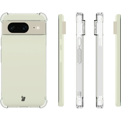 Elastyczne etui Bizon Case Salpa do Google Pixel 8 przezroczyste