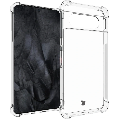 Elastyczne etui Bizon Case Salpa do Google Pixel 8 Pro przezroczyste