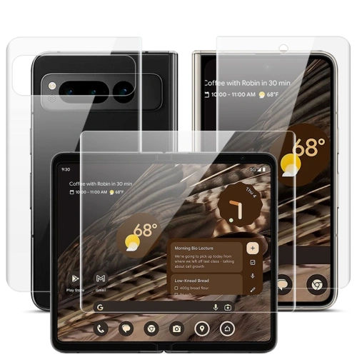 Folia hydrożelowa na tył i przód Bizon Glass Hydrogel Pixel Fold