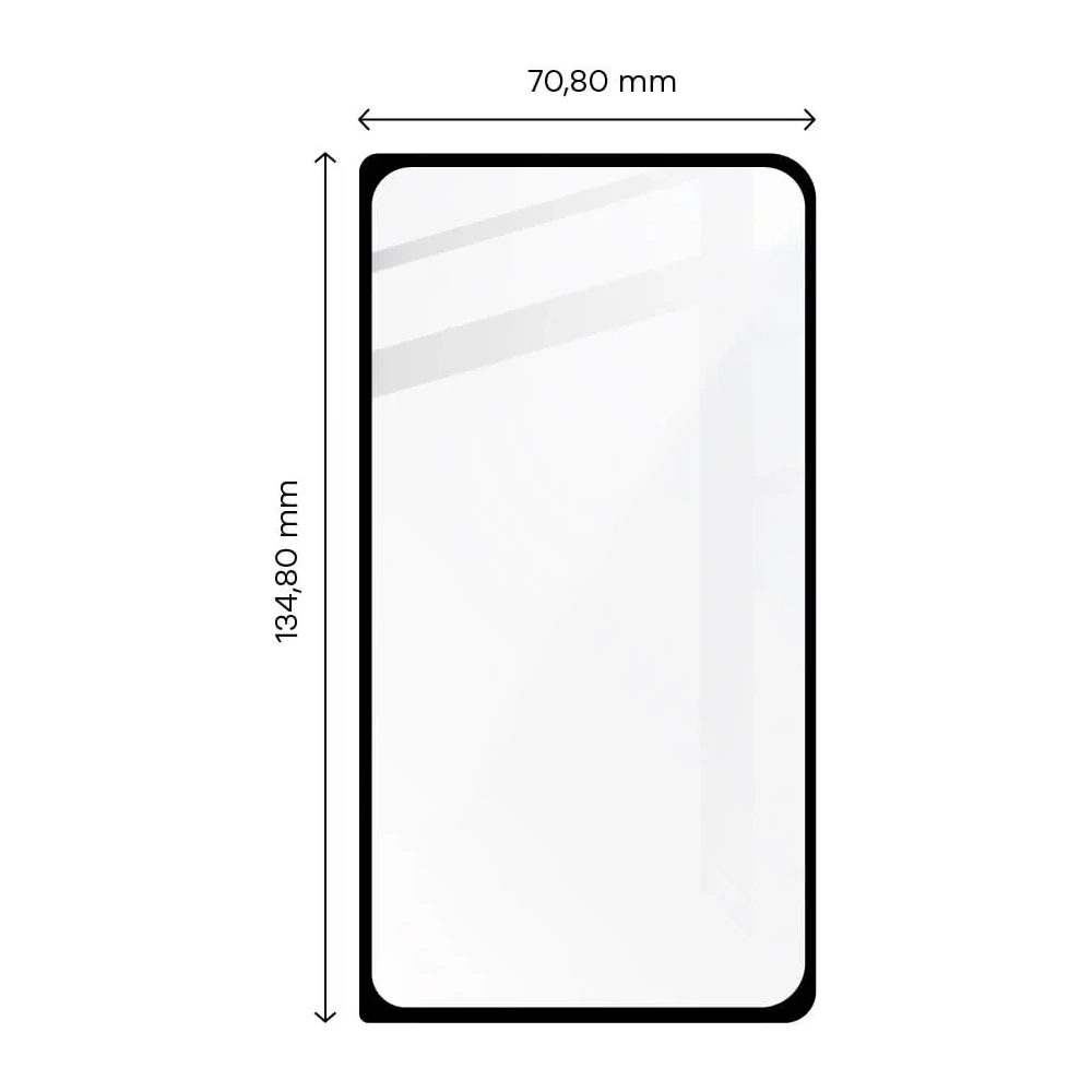 Hurtownia GSM - Bizon Glass Edge 2 Pixel Fold fekete - BIZ371 - {ean13} - Hurt