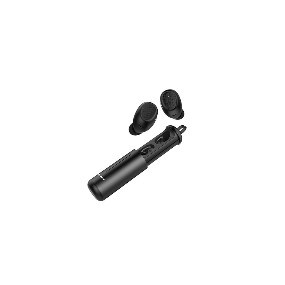 Hurtownia GSM - AWEI słuchawki Bluetooth 5.0 T55 TWS + stacja dokująca czarny/black - AWEI017BLK - {ean13} - Hurt