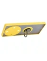 Wholesale Bizon Case Hybrid Ring Honor Magic5 Lite smoky with a yellow frame - BIZ373 - {ean13} - Hurt