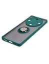 Wholesale Bizon Case Hybrid Ring Honor Magic5 Lite smoky with a dark green frame - BIZ374 - {ean13} - Hurt