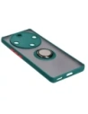 Wholesale Bizon Case Hybrid Ring Honor Magic5 Lite smoky with a dark green frame - BIZ374 - {ean13} - Hurt